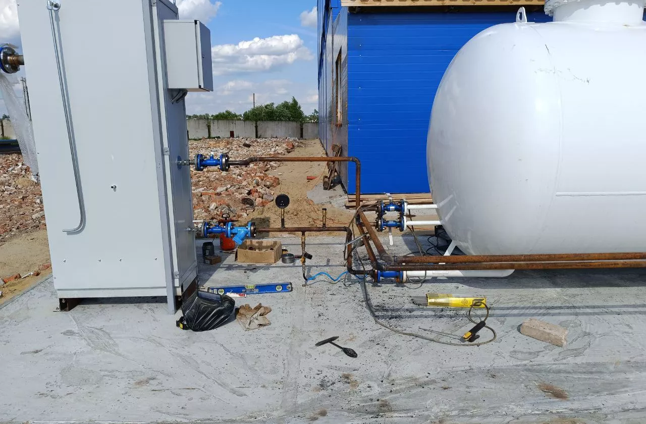 Автономное газоснабжение завода ООО АЗГ