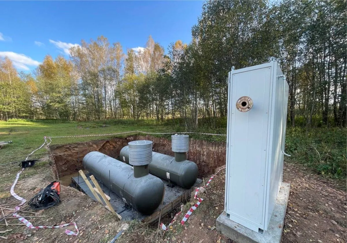 Система автономного газоснабжения для турбазы